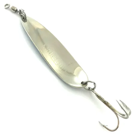 Luhr Jensen Krocodile Die #4 Ondulante, Nichel/Blu, 14g, Martellato, #5579