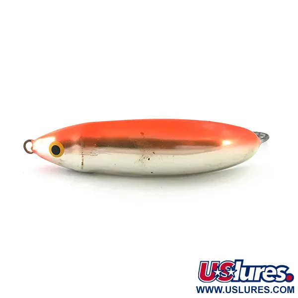 Rapala Minnow Spoon UV Antialga, Silver / Orange UV, 15g, #5590