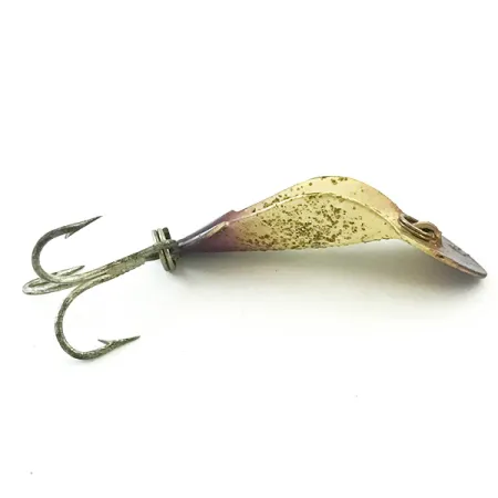 Buck Perry Spoonplug Esca, Bianco/Lilla/Glitter, 5g, Profondità, #5592