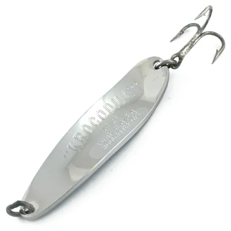 Luhr Jensen Krocodile Die #4 Ondulante, Nickel / Blu, 19g, #5599