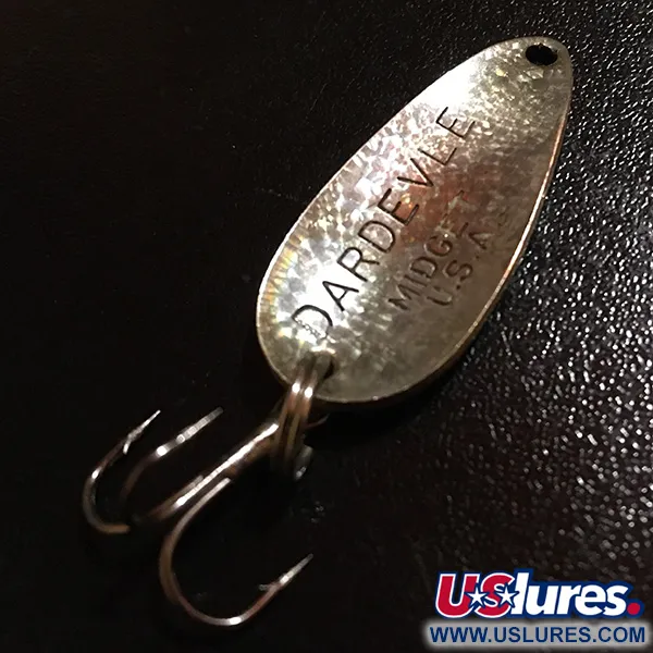 Ondulante Eppinger Dardevle Midget Crystal, Rame, 6g, Martellato, #5607