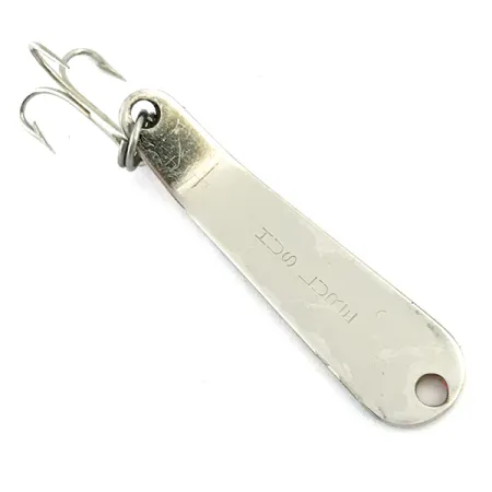 Ondulante Luhr Jensen Hus-lure, Nickel/Orange UV Glow, 4g, #5610