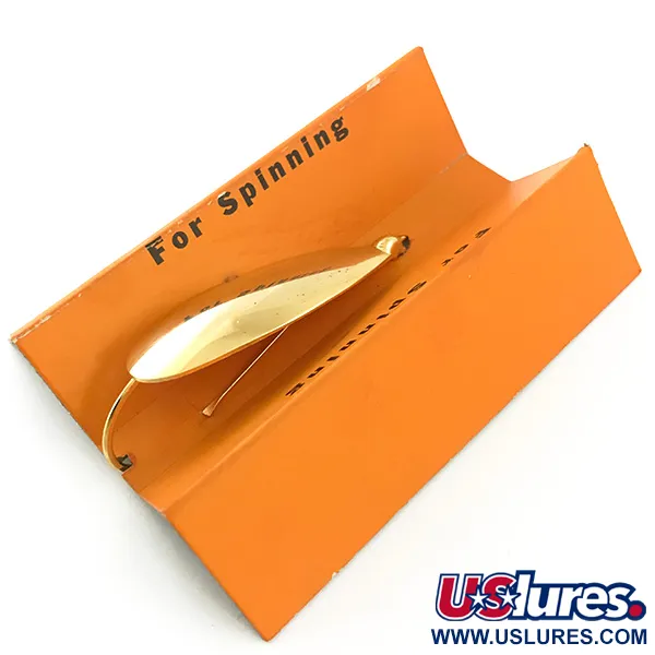 Vintage Johnson Silver Minnow Ondulante, Oro, 9g, Antialga, #5632