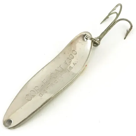 Dardevle Cop-E-Cat 7300 Ondulante, Luccio/Nichel, 10g, Martellato, #5652