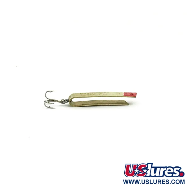 South Bend Super-Duper 502, Oro / Rosso, 2,5g, Cucchiaino Ondulante #5663