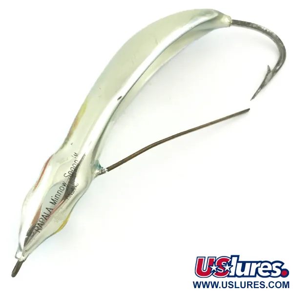 Rapala Weedless Minnow Spoon Ondulante, Blu Chiaro Metallizzato, 10g, #5665