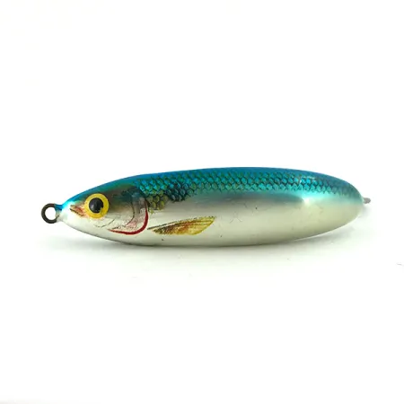Rapala Weedless Minnow Spoon Ondulante, Blu Chiaro Metallizzato, 10g, #5665