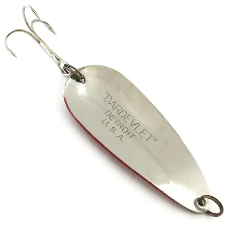 Dardevle Dardevlet Ondulante, Rosso/Bianco/Nickel, 21g, Lancio, #5667