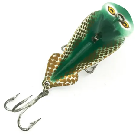 Esca Buck Perry Spoonplug, Verde/Bianco/Oro/Rosso, 7g, Struttura, #5670
