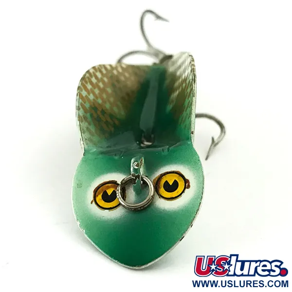 Esca Buck Perry Spoonplug, Verde/Bianco/Oro/Rosso, 7g, Struttura, #5670