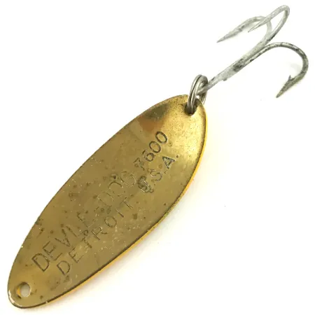 Dardevle Devle Dog 7600 Ondulante, Five of Diamonds, 10g, Vintage, #5678