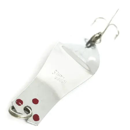 Prescott Spinner Thin Doctor 165 Cucchiaino, Nickel/Rosso, 4g, #5682