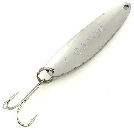 Ondulante Gator, Nickel / Ologramma Rosa, 16g, Acciaio Inox, #5688