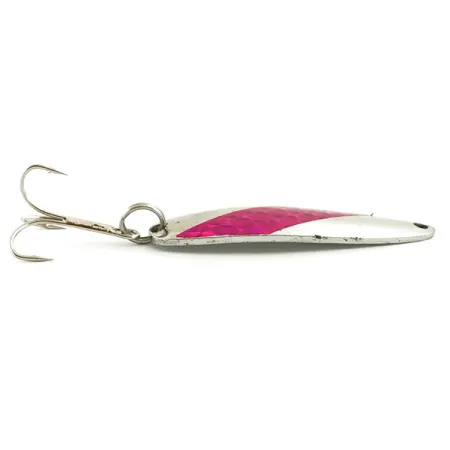 Ondulante Gator, Nickel / Ologramma Rosa, 16g, Acciaio Inox, #5688