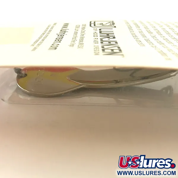 Ondulante Luhr Jensen Loco 3, Nickel / Ologramma, 17g, Martellato, #5693