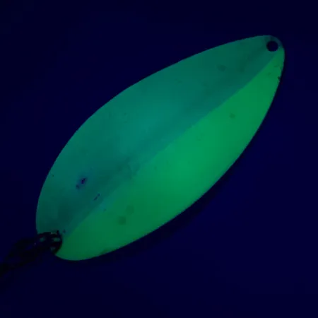 Ondulante TODDCO Main liner Glow UV, Bianco/Giallo/Nichel, 21g, UV, #5698