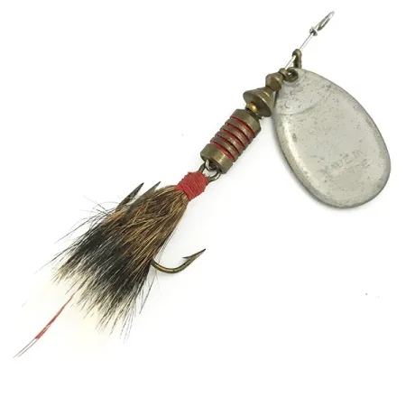 Mepps Aglia 3 Cucchiaino, Argento, 7,3g, Pelo di scoiattolo, #5702