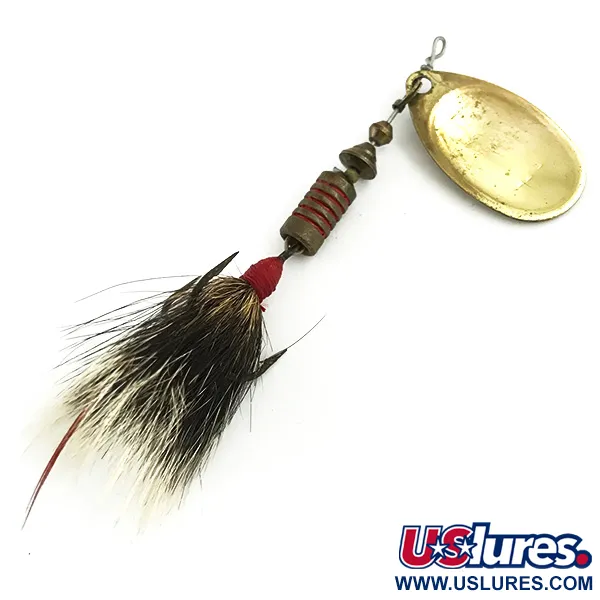 Mepps Aglia 3 dressed (squirrel tail), Oro, 7,3g, Coda scoiattolo, #5705