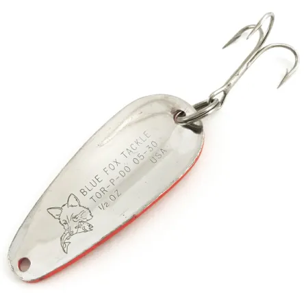 Blue Fox Tor-P-Do UV Cucchiaino, Rosa/Nero/Nichel, 14g, #5707