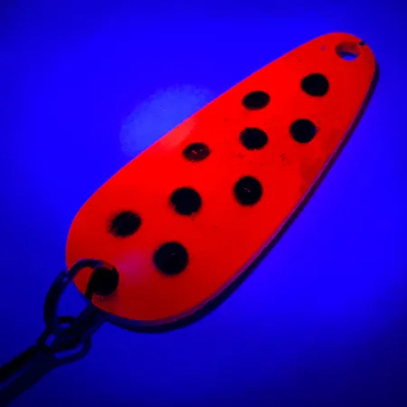 Blue Fox Tor-P-Do UV Cucchiaino, Rosa/Nero/Nichel, 14g, #5707