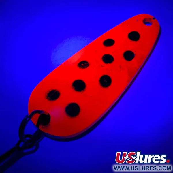 Blue Fox Tor-P-Do UV Cucchiaino, Rosa/Nero/Nichel, 14g, #5707