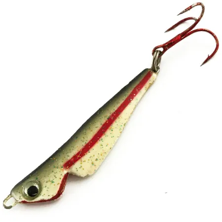 Hildebrandt Slab Master Red tail Jig, Oro/Rosso, 9g, UV, #5712