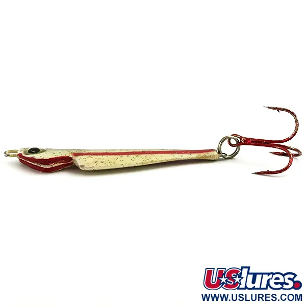 Hildebrandt Slab Master Red tail Jig, Oro/Rosso, 9g, UV, #5712