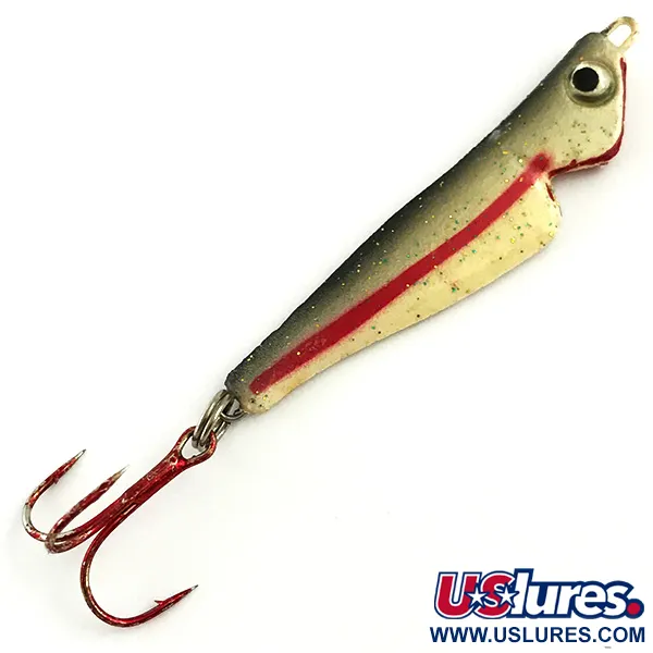 Hildebrandt Slab Master Red tail Jig, Oro/Rosso, 9g, UV, #5712