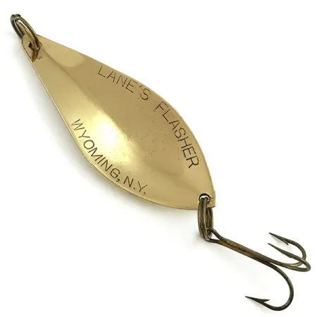 Lanes Tackle & Bait Lane's Flasher Cucchiaino, Oro, 14g, Vintage, #5716