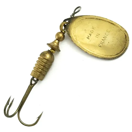 Mepps Aglia 3 Rotante, Oro, 7g, Vintage anni '50, #5733