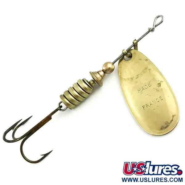 Mepps Comet 3 (1956) Cucchiaino Rotante, 7g, Ottone, #5734