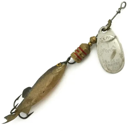 Mepps Comet Mino 1 Cucchiaino, Argento, 4.6g, Minnow Gomma, #5736