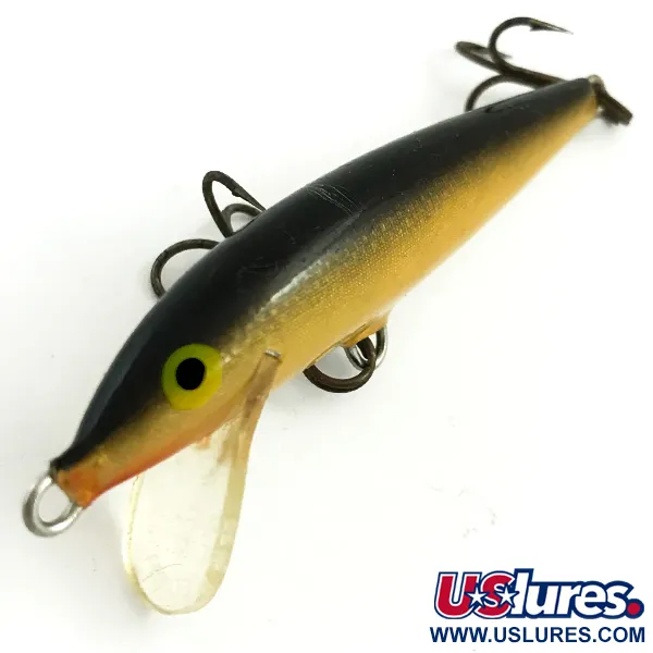 Rapala Original Floater Minnow, Gold, 4g, Legno di Balsa, #5742