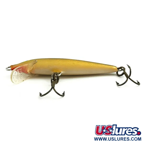 Rapala Original Floater Minnow, Gold, 4g, Legno di Balsa, #5742