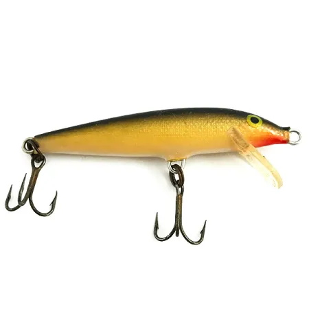 Rapala Original Floater Minnow, Gold, 4g, Legno di Balsa, #5742