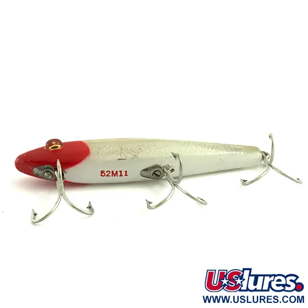L&S Bait Company MirrOlure Bass-master Walker, Rosso/Argento, 14g, #5744