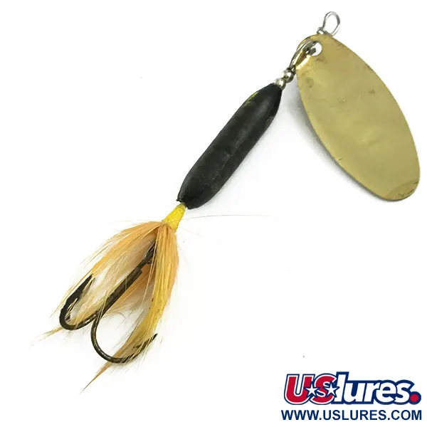 Worden’s Original Rooster Tail 4 Rotante, Gold, 8g, Coda Piumata, #5753