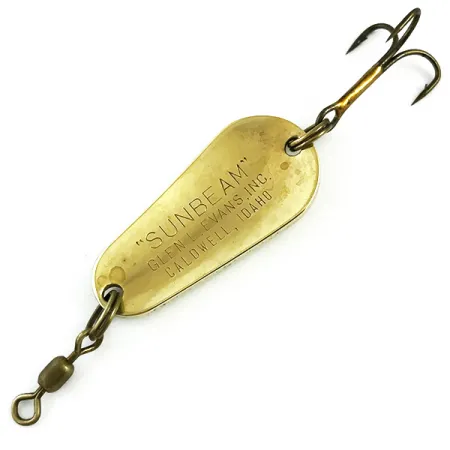 Glen L Evans Sunbeam Ondulante, Oro, 9g, Vintage, #5762