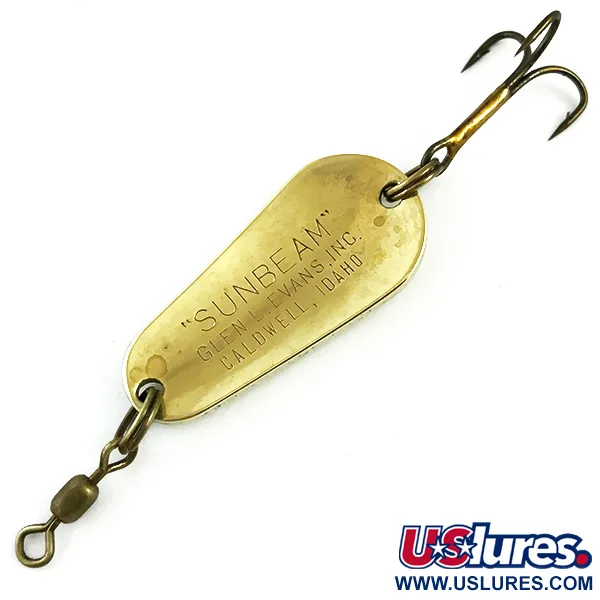 Glen L Evans Sunbeam Ondulante, Oro, 9g, Vintage, #5762