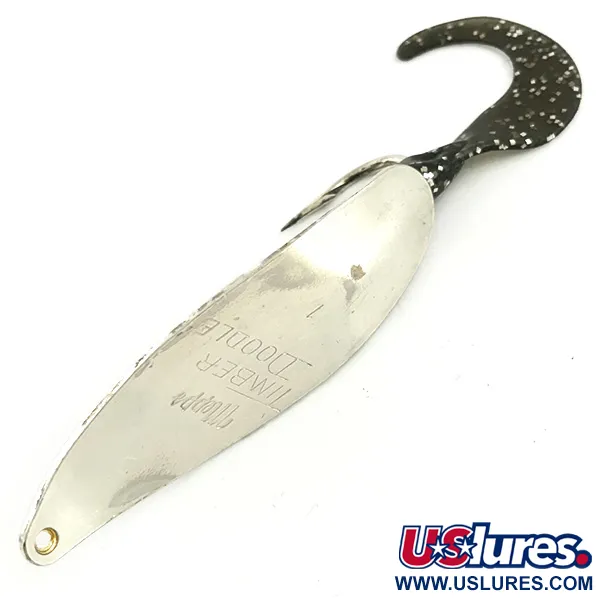 Mepps Timber Doodle 1 Ondulante, Argento, 12g, Anti-incaglio, #5773