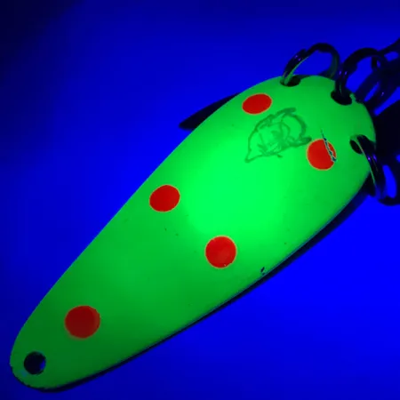 Eppinger Dardevle Imp Klicker UV Ondulante, Giallo/Rosso/Nickel, 11g, #5788