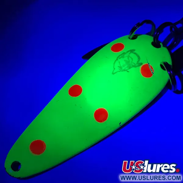 Eppinger Dardevle Imp Klicker UV Ondulante, Giallo/Rosso/Nickel, 11g, #5788