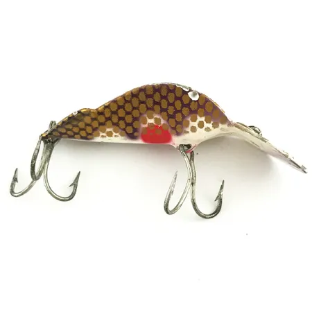 Buck Perry Spoonplug Esca, Viola-Marrone, 7g, Paletta fissa, #5789