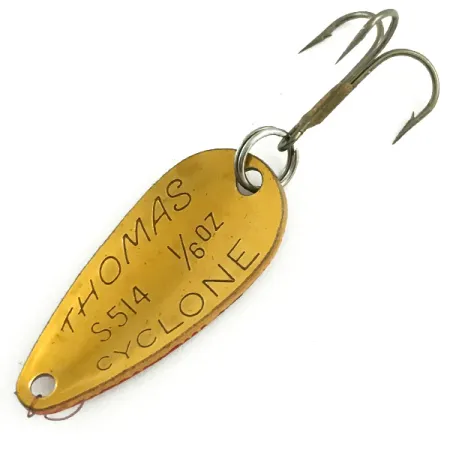 Thomas Cyclone Ondulante, Rainbow Red Trout / Gold, 4.3g, Ottone, #5819