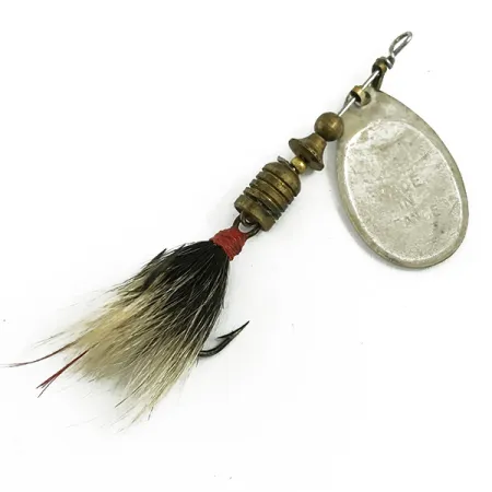 Mepps Aglia 3 dressed Cucchiaino, Argento, 7,3g, Pelo naturale, #5830