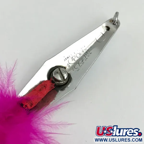 James E. Clark Clark Spoon Ondulante, Cromo/Rosa, 5g, Antialga, #5856