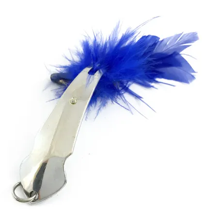 Tony Accetta Pet Spoon 14 Ondulante Antialga, Nickel/Blu, 7g, #5857