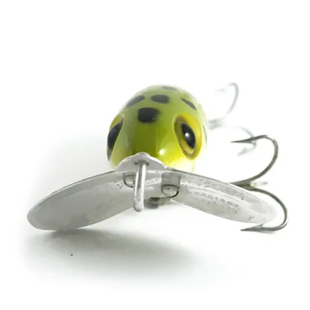 Fred Arbogast Jitterbug Esca Topwater, Frog, 14g, Paletta Alu, #5861