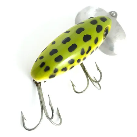 Fred Arbogast Jitterbug Esca Topwater, Frog, 14g, Paletta Alu, #5861