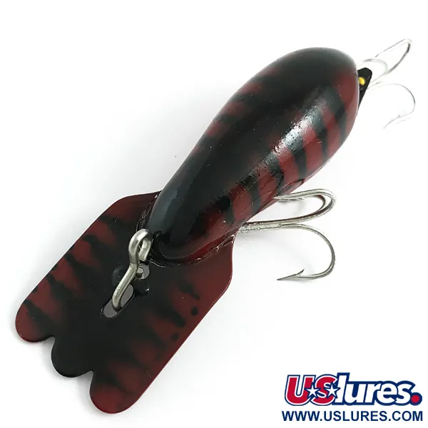 Fred Arbogast Mud Bug Esca, Rosso Scuro, 14g, Paletta Metallo, #5863